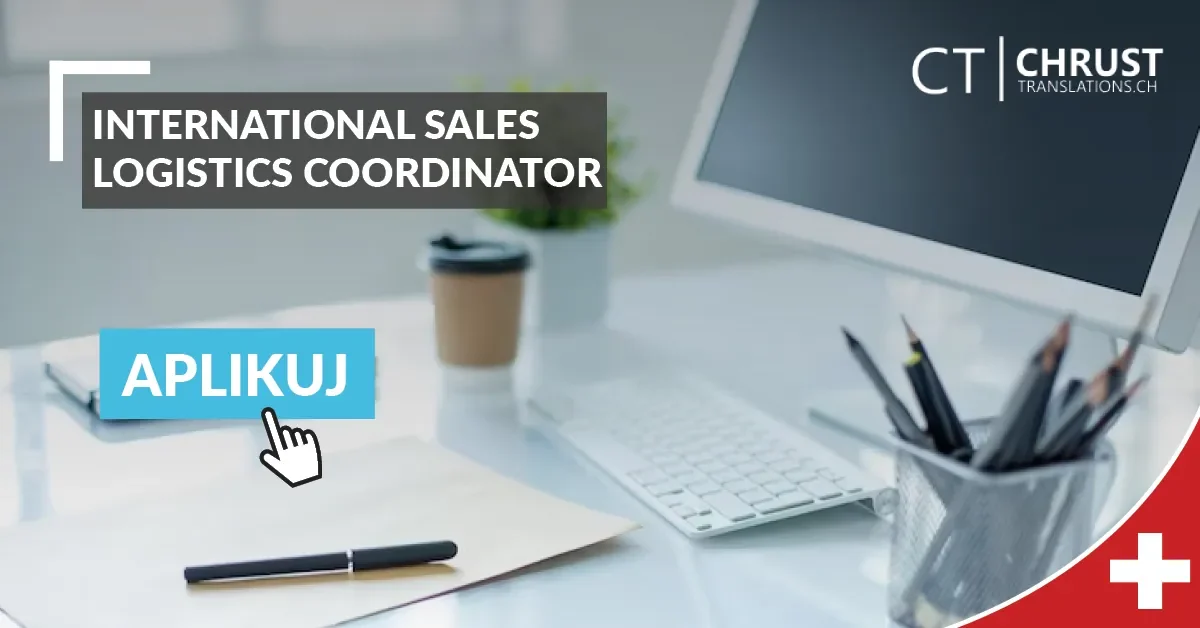 International Sales Logistics Coordinator
